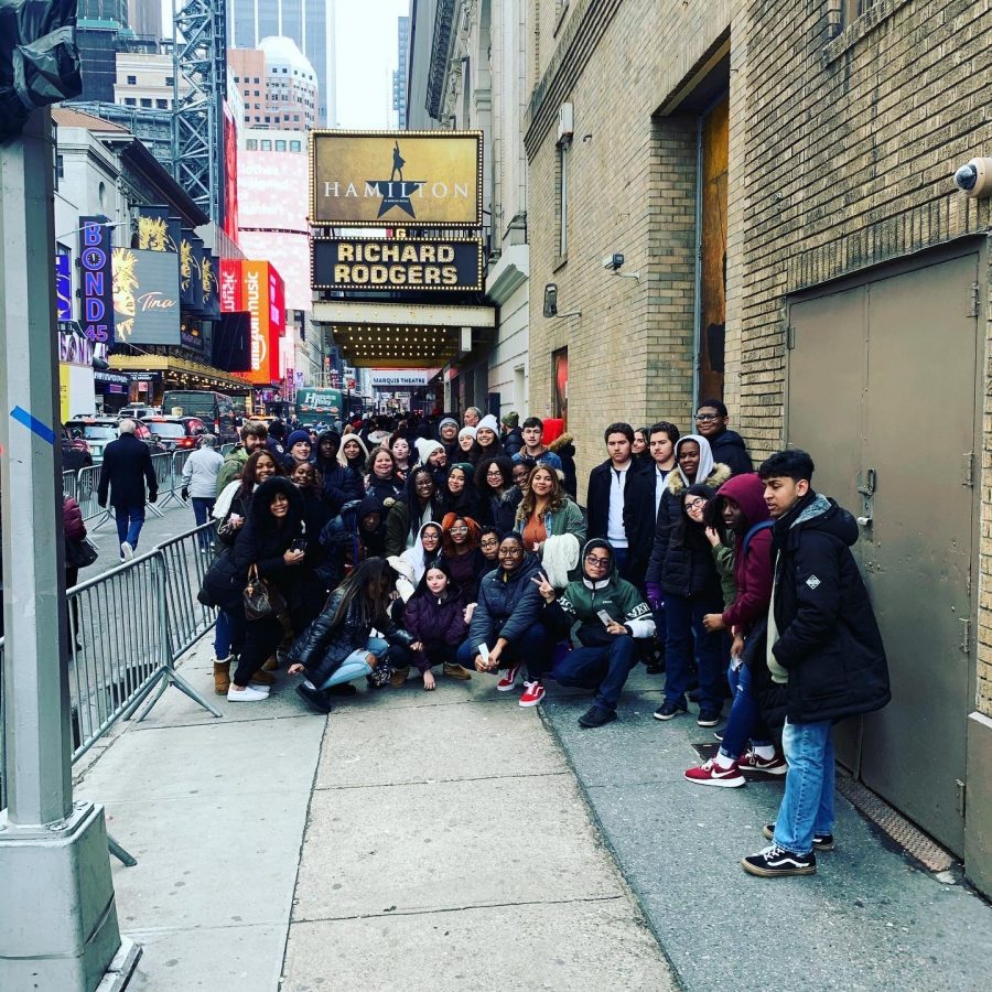 Students Take In Hamilton