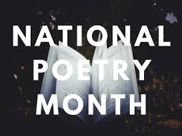 April is National Poetry Month!