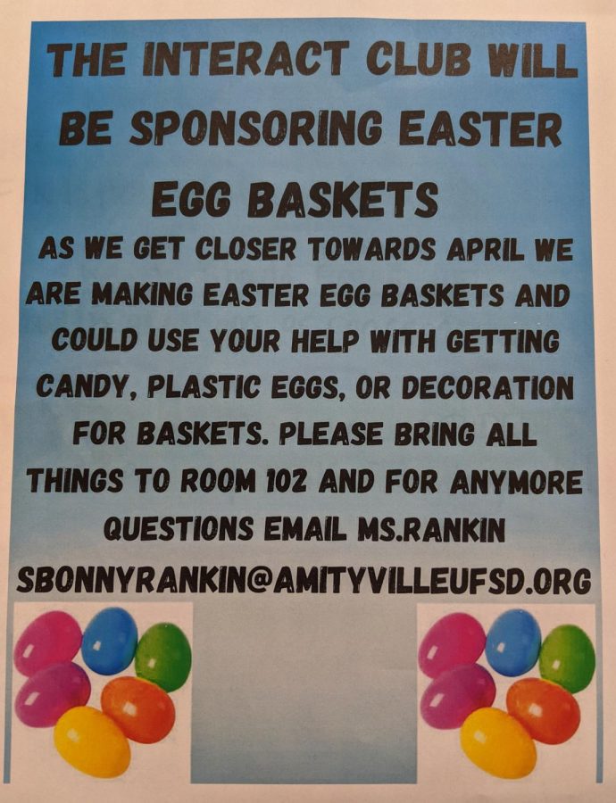 INTERACT CLUB EASTER BASKETS!