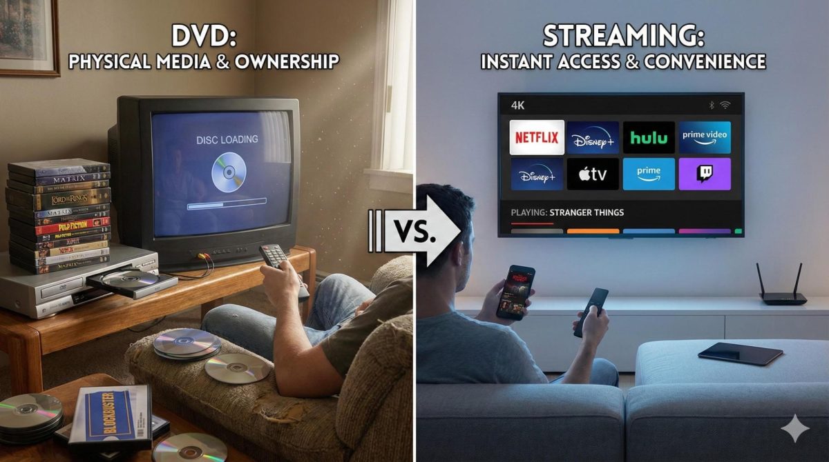 Physical Media vs. Digital Media